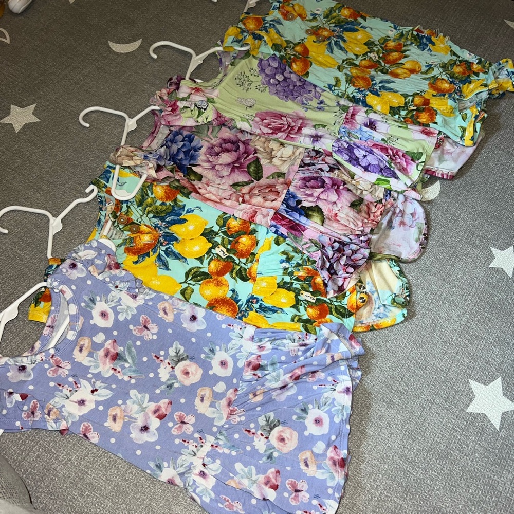 Posh Peanut Twirl bodysuits bundle